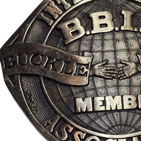 Buckle Buddies Belt Buckle BBIA Member International Collector Association - Picture 10 of 16